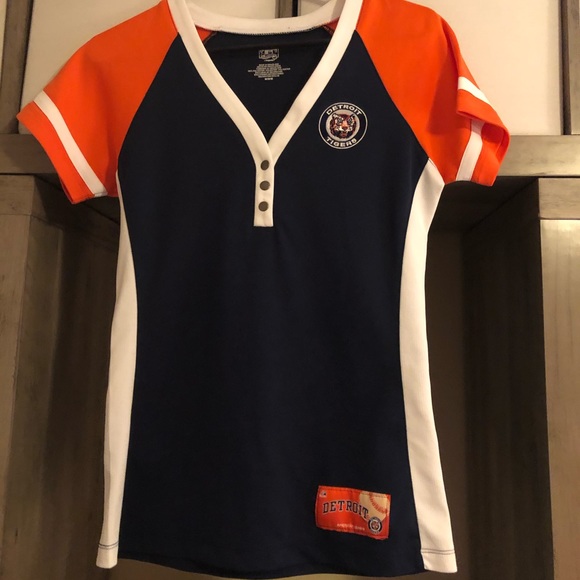 orange detroit tigers shirt